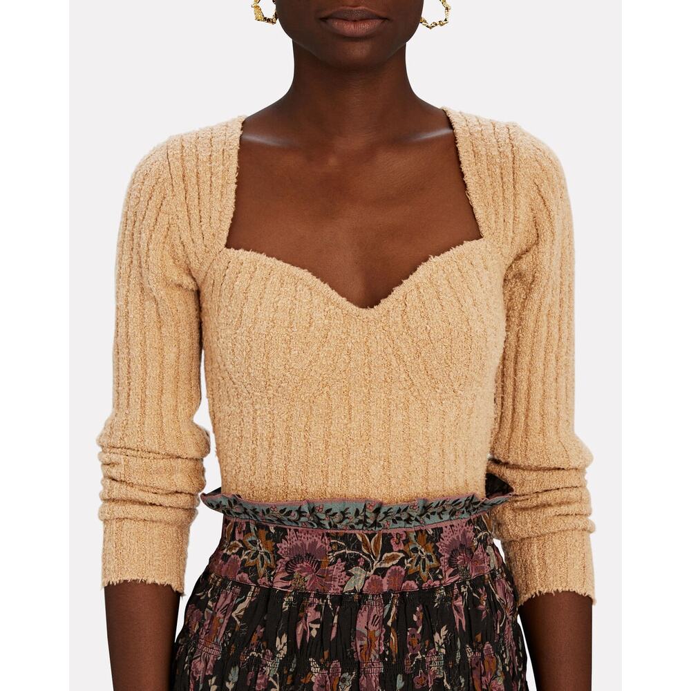 REVOLVE Viktoria & Woods Victory Sweater Sweetheart Chunky Chenille Wool Blend